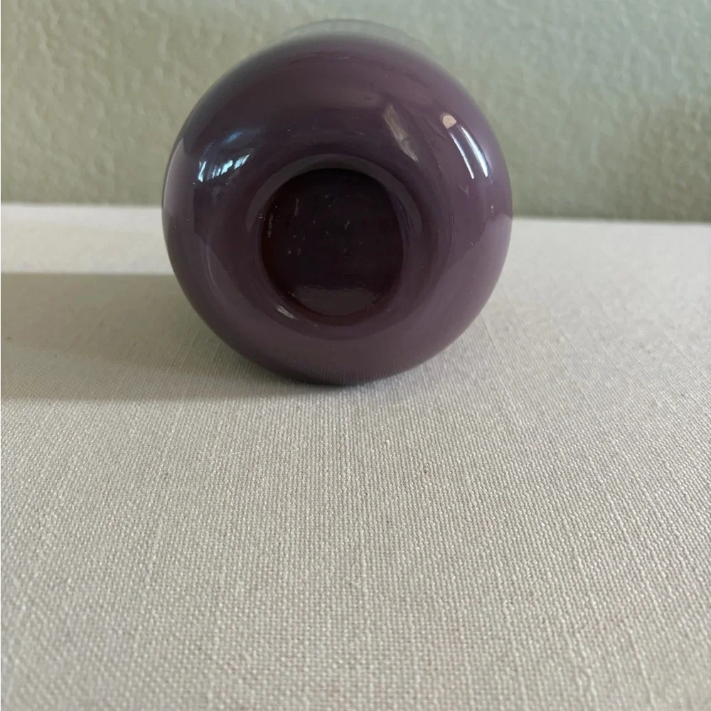 Pottery Barn Purple Ceramic Votive Candle Holder, Excellent Condition